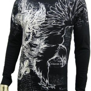 Screaming Eagle  long sleeve graphic T Shirt  S-1X